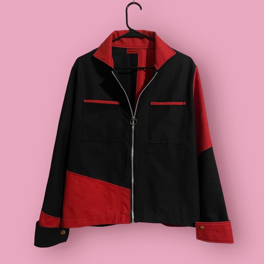 Jacket by designer Blackredd